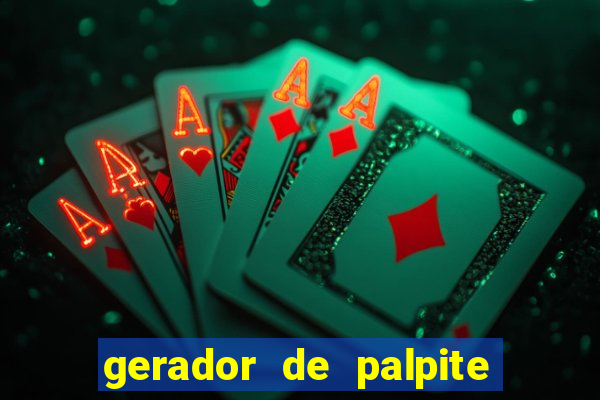 gerador de palpite do jogo do bicho